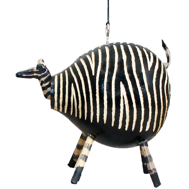 The Holiday Aisle® Wood Animals Hanging Figurine Ornament Wayfair